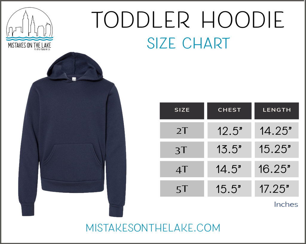 Cleveland Baseball Doodle - Children's Hoodie - Mistakes on the Lake