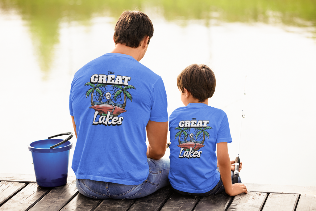 Great Lakes Skeleton Tee - Mistakes on the Lake