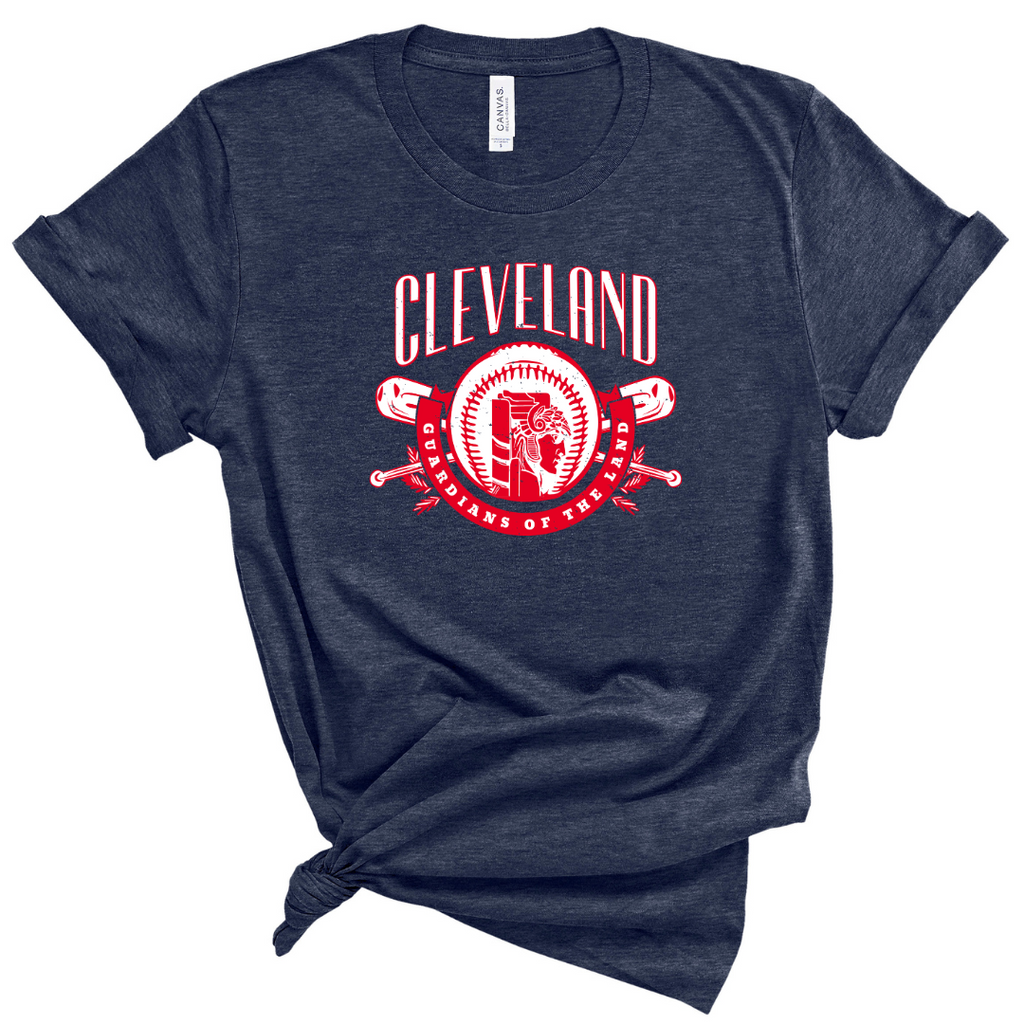 Cleveland Baseball Guardians of the Land Tee - Mistakes on the Lake