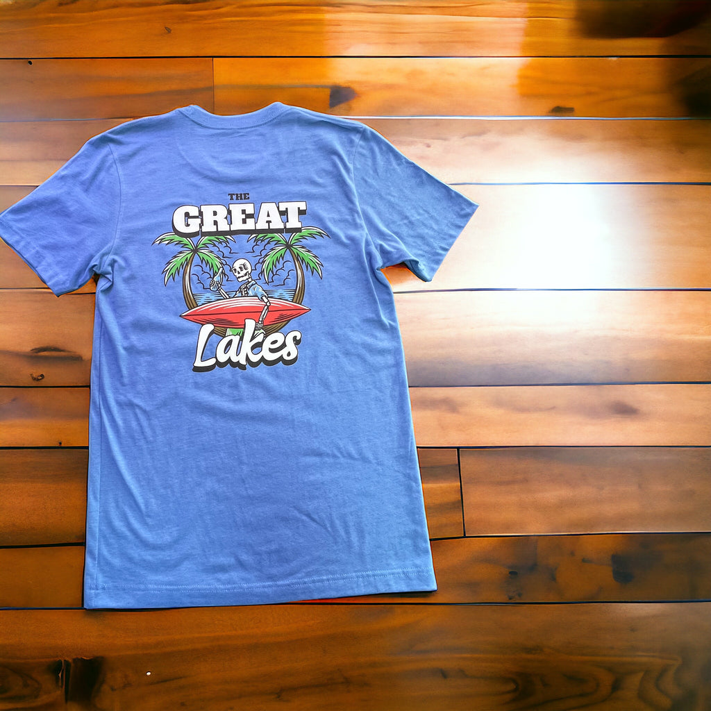Great Lakes Skeleton Tee - Mistakes on the Lake