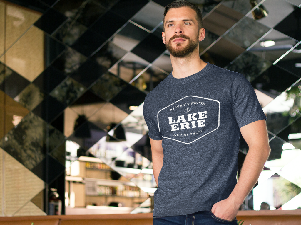 Lake Erie Always Fresh Never Salty Tee - Mistakes on the Lake