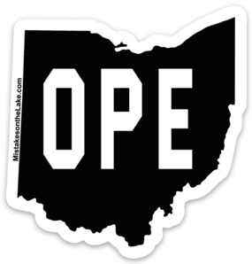 Ope Sticker - Mistakes on the Lake