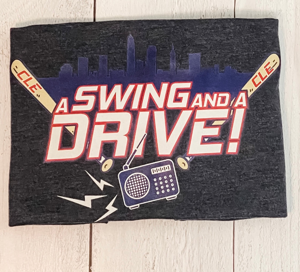 A Swing and a Drive Unisex Tee - Mistakes on the Lake