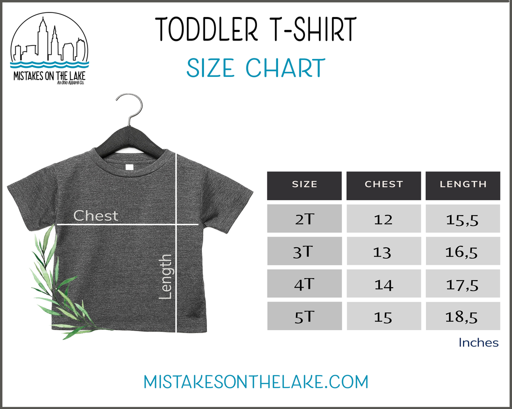 Toddler Lake Erie - Premium Tee - Mistakes on the Lake
