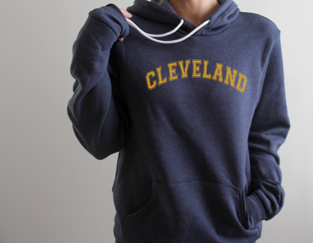 Cleveland Vintage Jersey Hoodie - Mistakes on the Lake