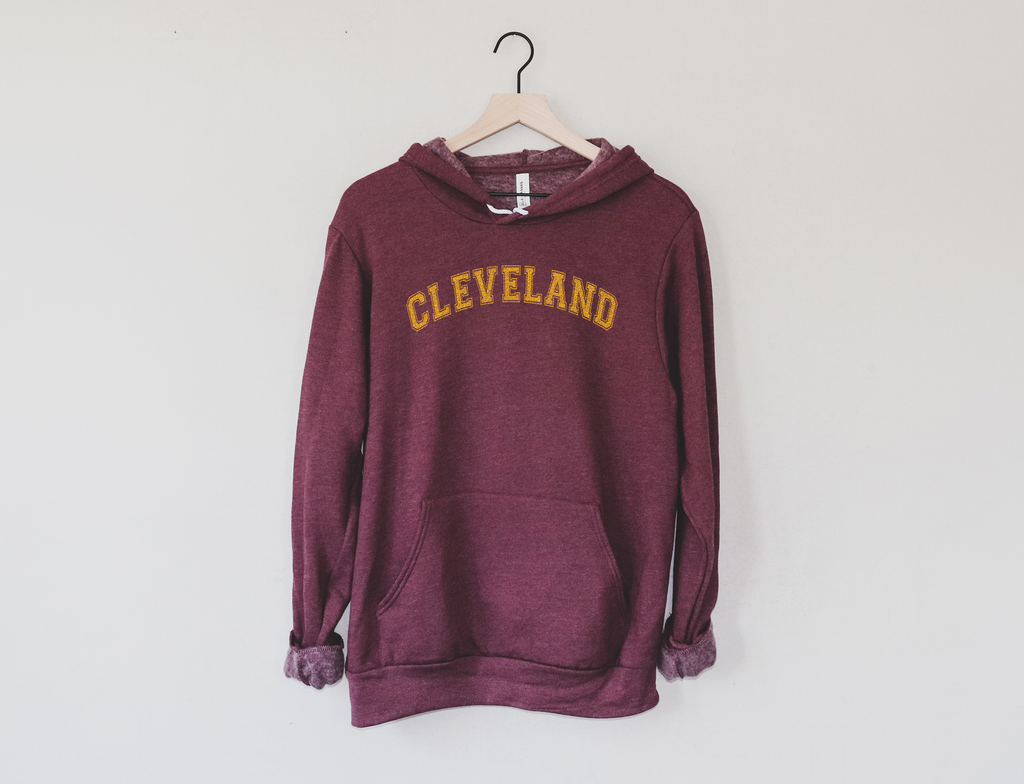 Cleveland Vintage Jersey Hoodie - Mistakes on the Lake
