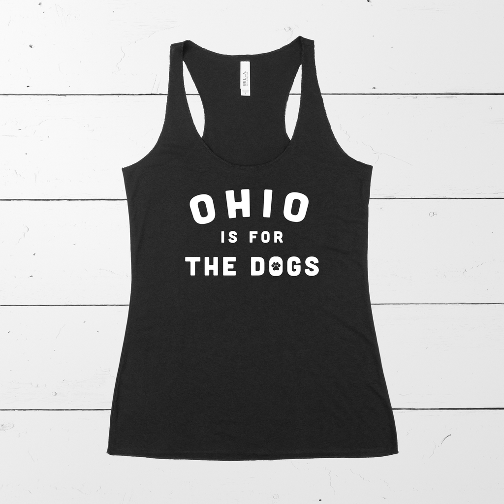 Ohio is for The Dogs Ladies Tank - Mistakes on the Lake