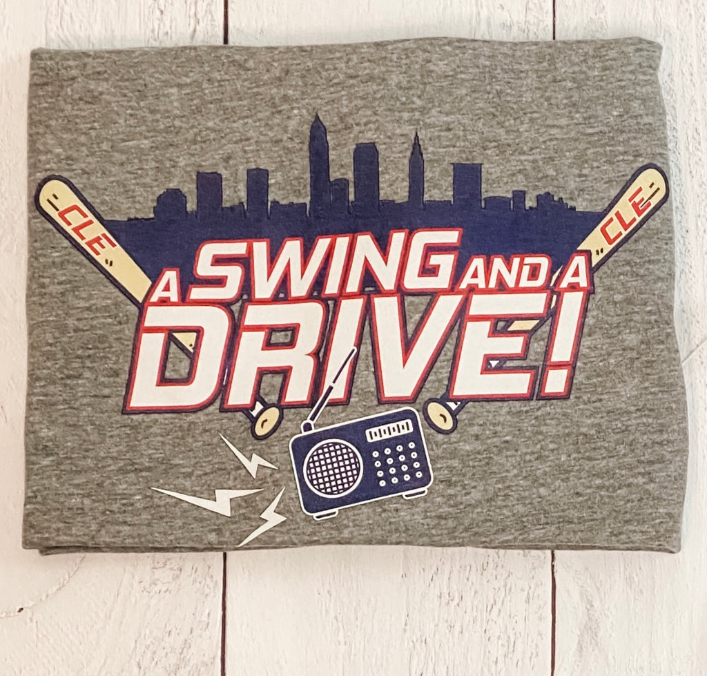 A Swing and a Drive Unisex Tee - Mistakes on the Lake