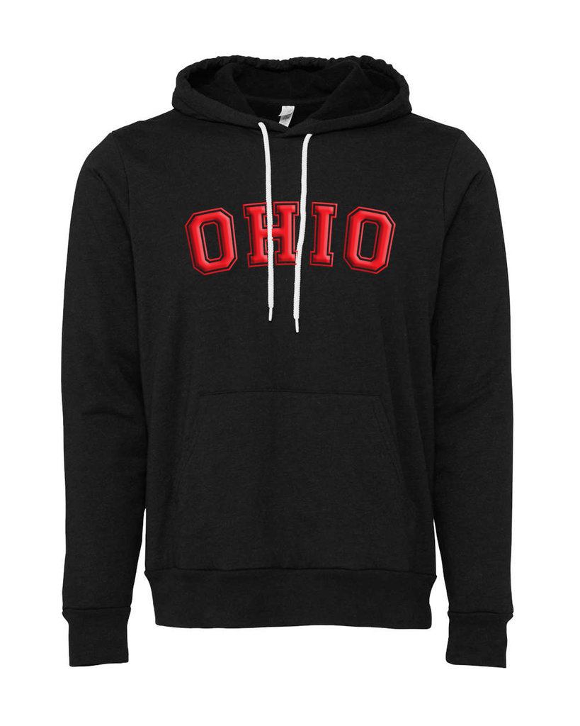 3D Puff Ohio Hoodie - Mistakes on the Lake