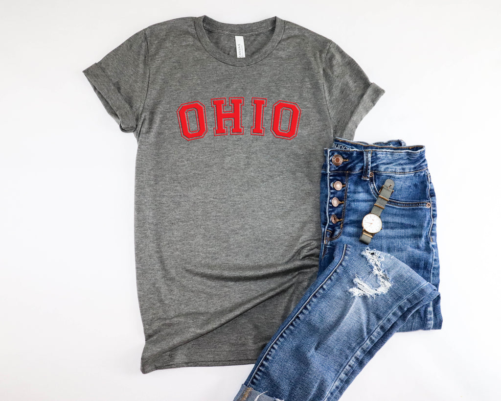 3D Puff Ohio Tee - Mistakes on the Lake