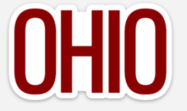 Block Ohio Sticker - Mistakes on the Lake
