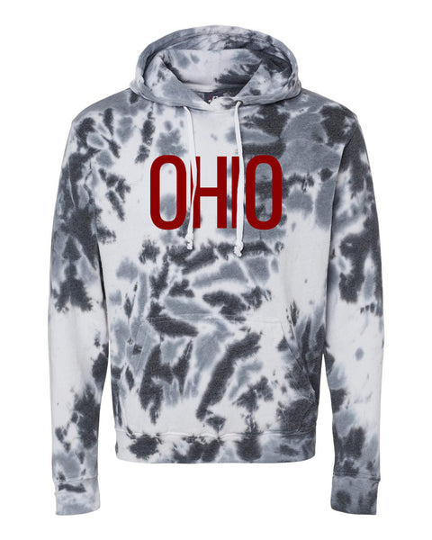 Block Ohio Unisex Tie Dye Crewneck Sweatshirt