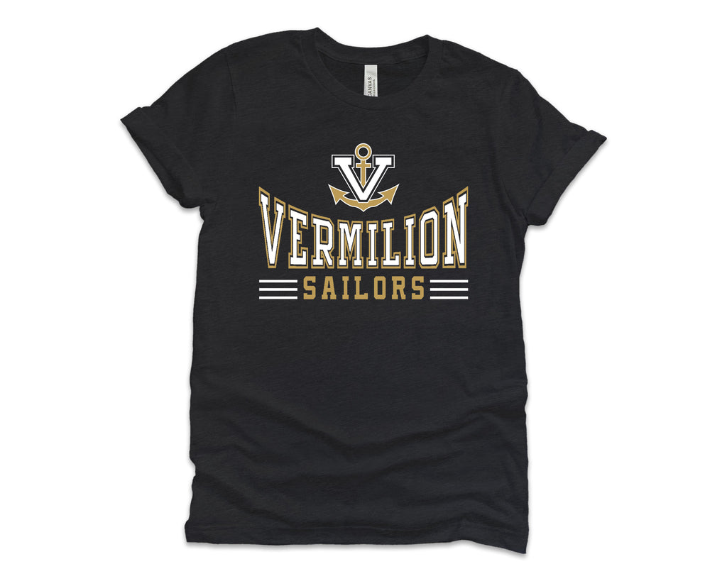 VERMILION SAILORS BASIC UNISEX TEE - Mistakes on the Lake