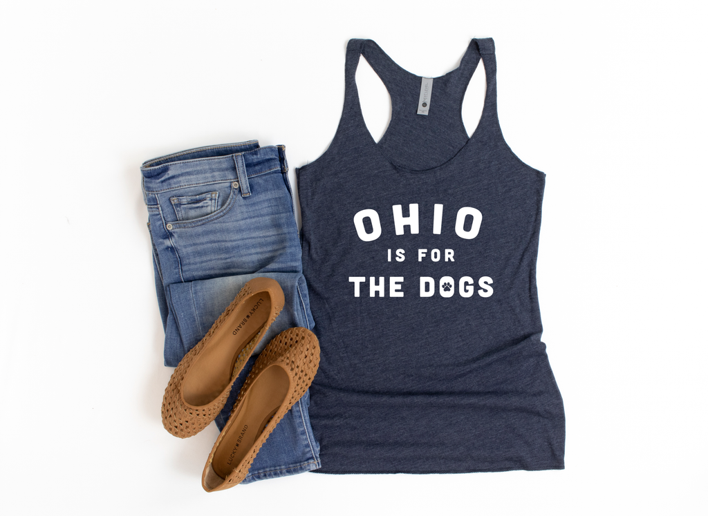 Ohio is for The Dogs Ladies Tank - Mistakes on the Lake