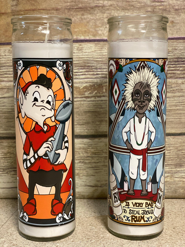 CLE Sports Prayer Candle - 2 for $25 - Mistakes on the Lake