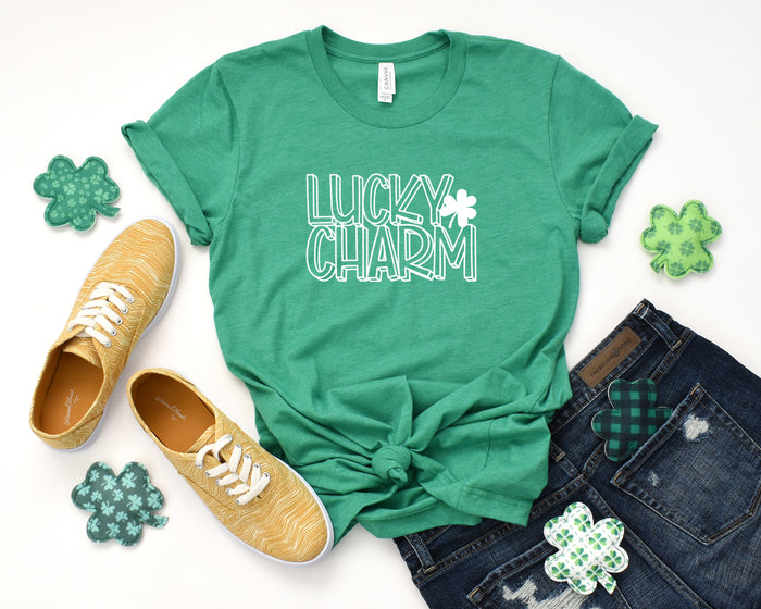 LUCKY CHARM TEE - Mistakes on the Lake