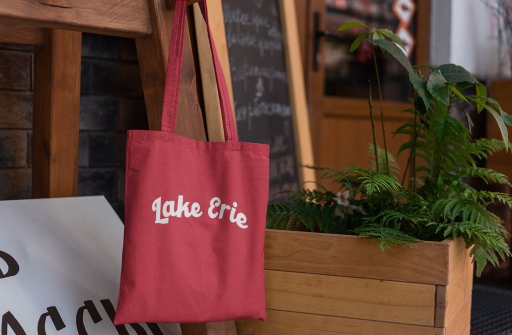Lake Erie Solid Tote - Mistakes on the Lake