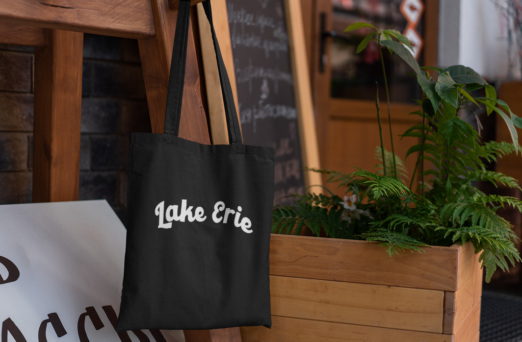 Lake Erie Solid Tote - Mistakes on the Lake