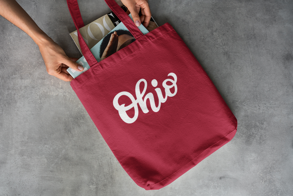 Script Ohio Tote - Mistakes on the Lake