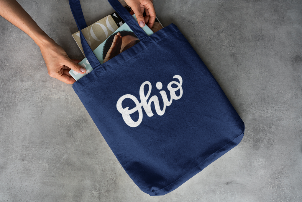 Script Ohio Tote - Mistakes on the Lake