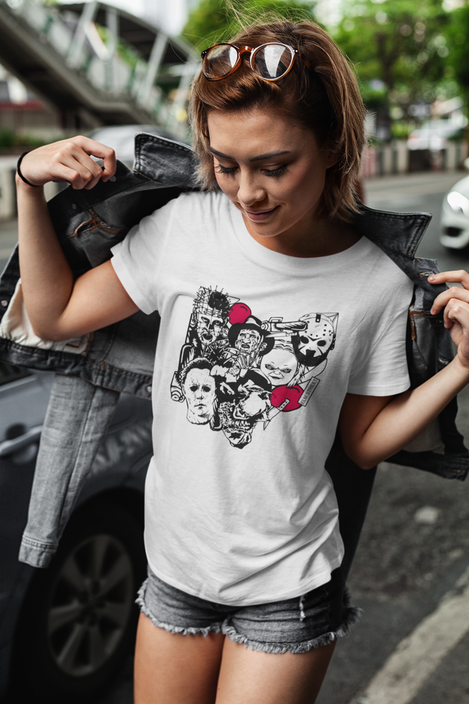 Ohio Horror Characters - Unisex Tee - Mistakes on the Lake