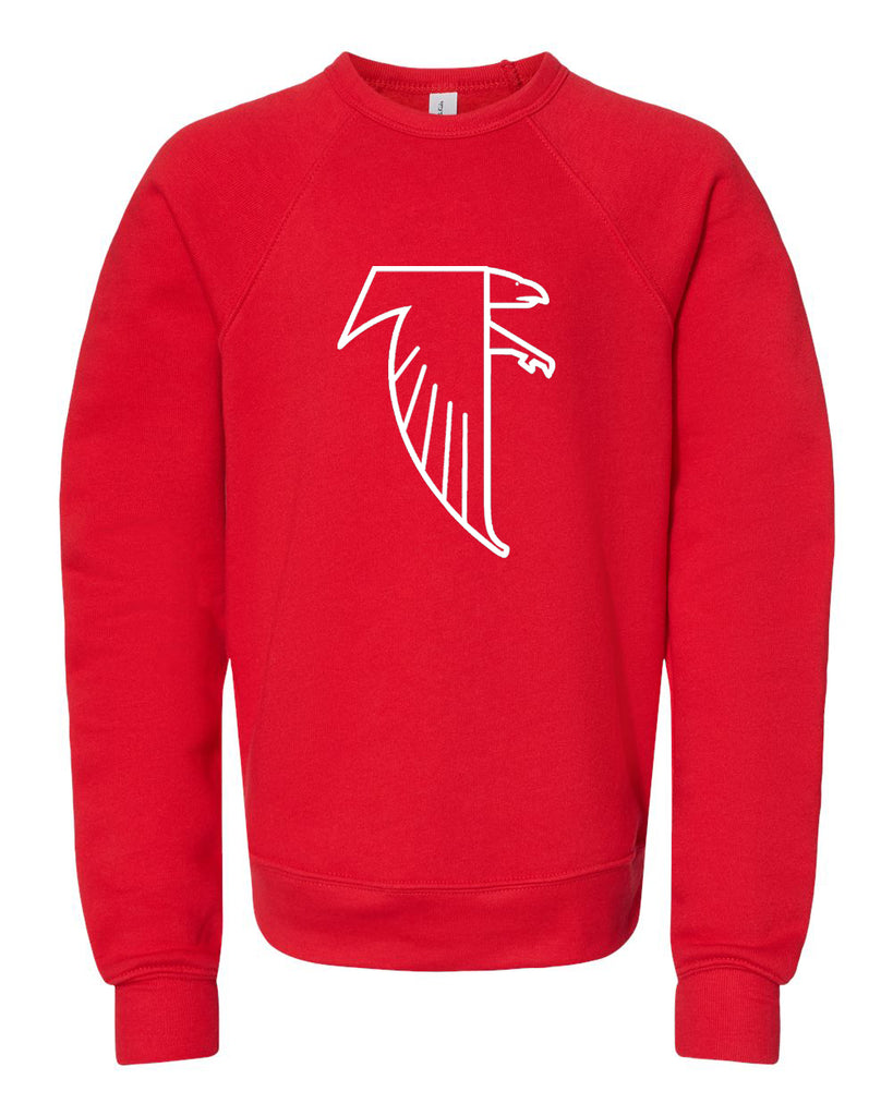 Youth - Basic Falcon - Crewneck Sweatshirt - Mistakes on the Lake