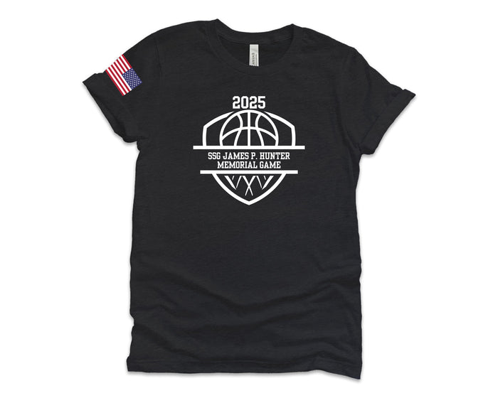 SSG James P. Hunter Memorial Basketball Game Tee - Mistakes on the Lake
