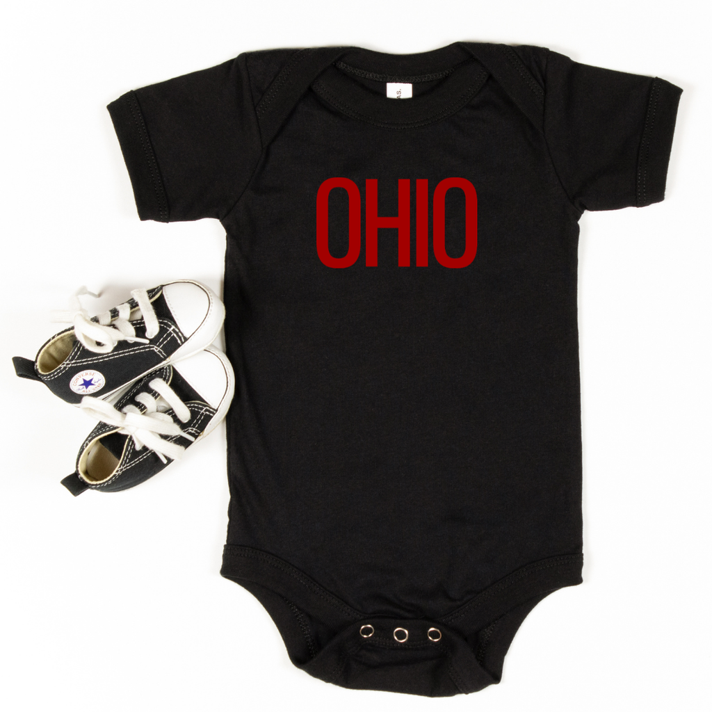 Block Ohio Baby Onesie