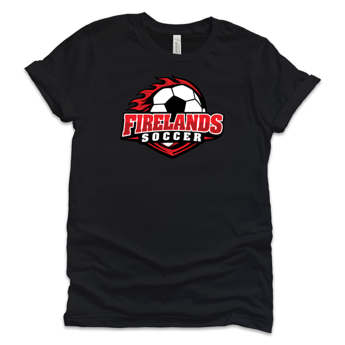Firelands Falcons Soccer Fireball Shirt