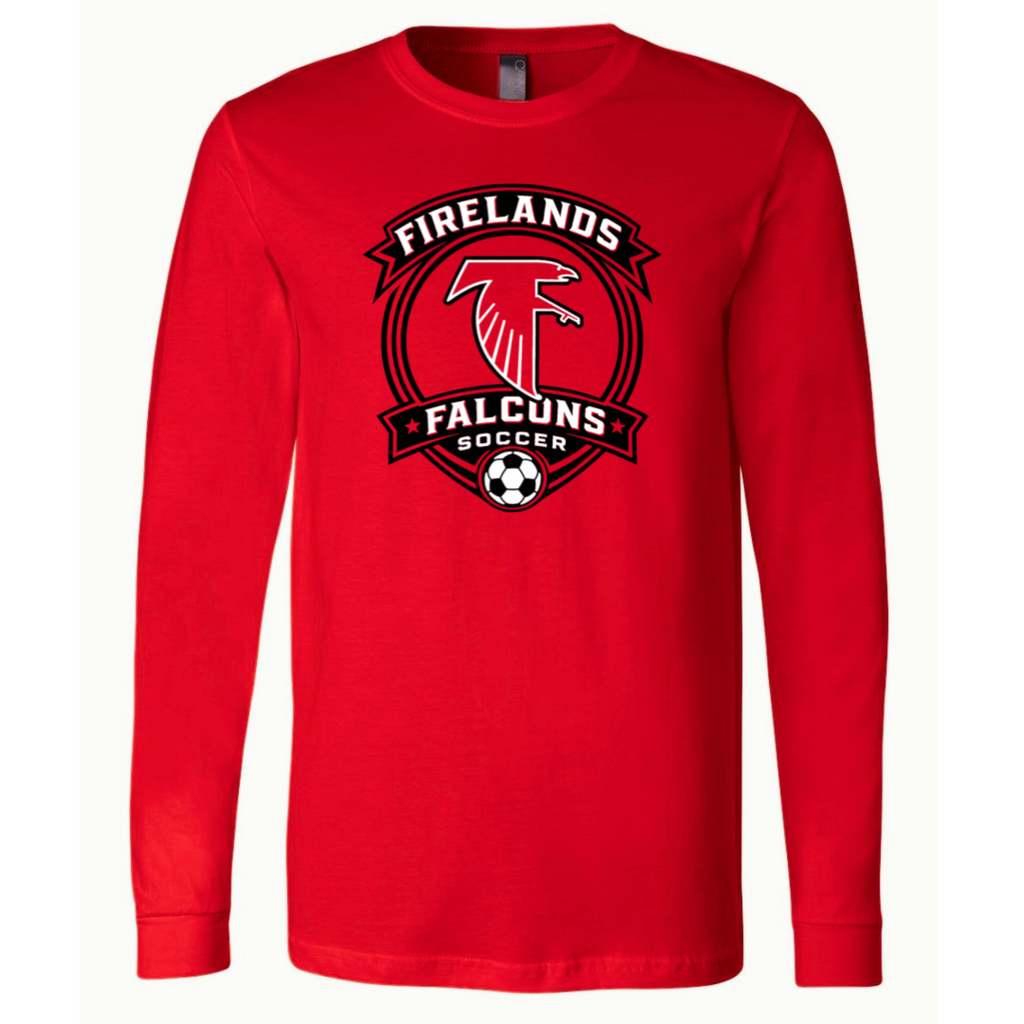 Firelands Falcons Soccer Badge Shirt