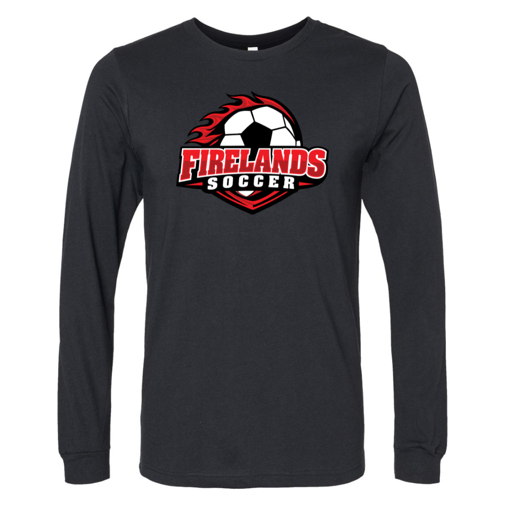Firelands Falcons Soccer Fireball Shirt