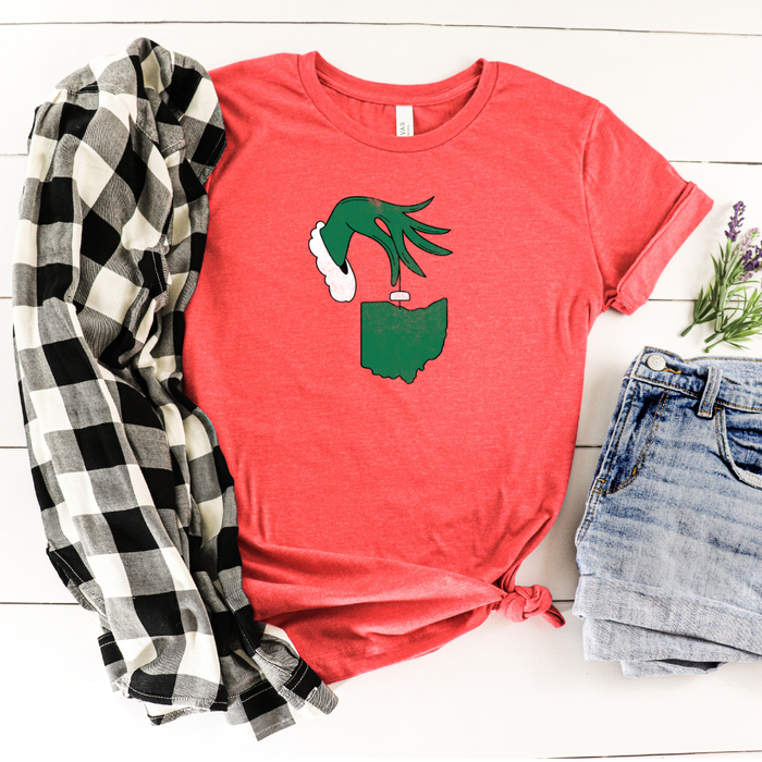 Gr*nch Ohio Unisex T-shirt - Mistakes on the Lake