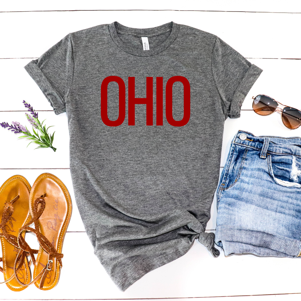 Block Ohio Tee - Unisex Tee
