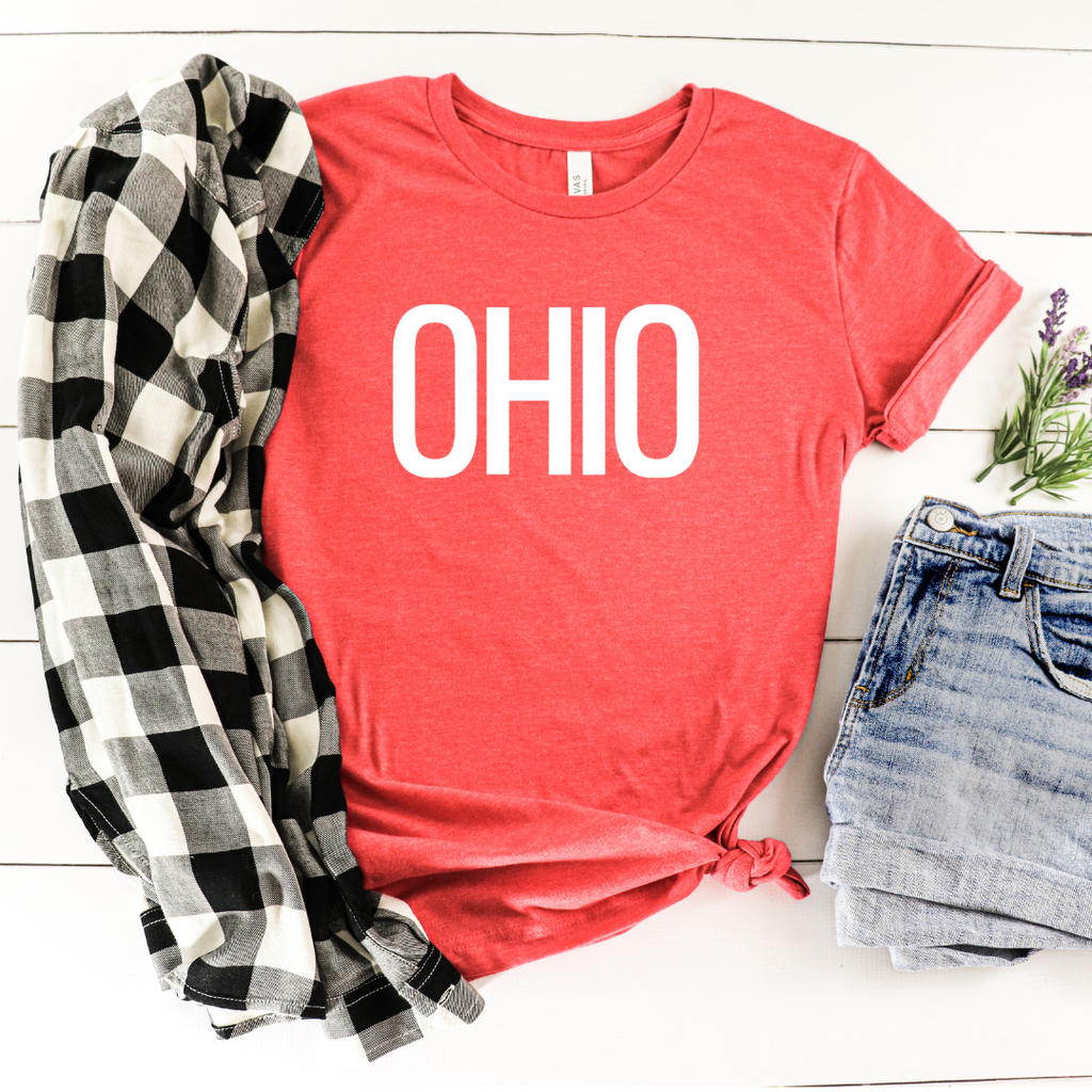 Block Ohio Tee - Unisex Tee