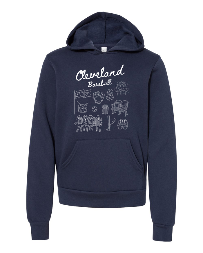 Baseball Doodle Children's Hoodie