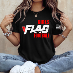 Firelands Falcons Girls Flag Football Tee