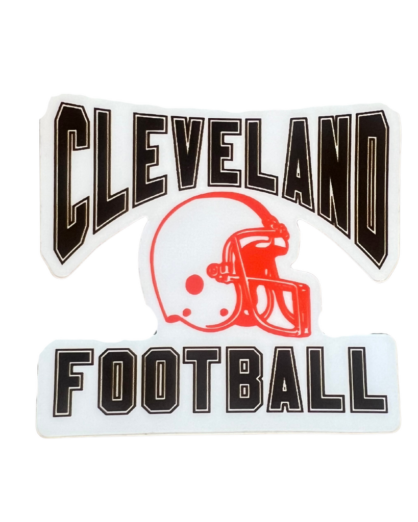 Cleveland Football Sticker