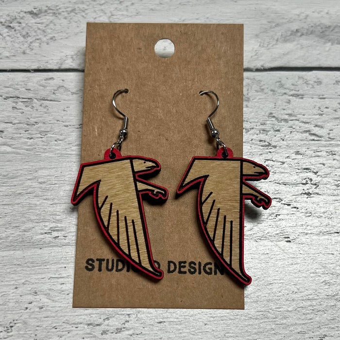 Falcons Earrings