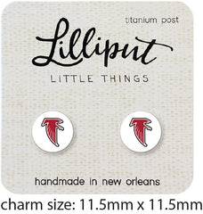 Falcons Stud Earrings