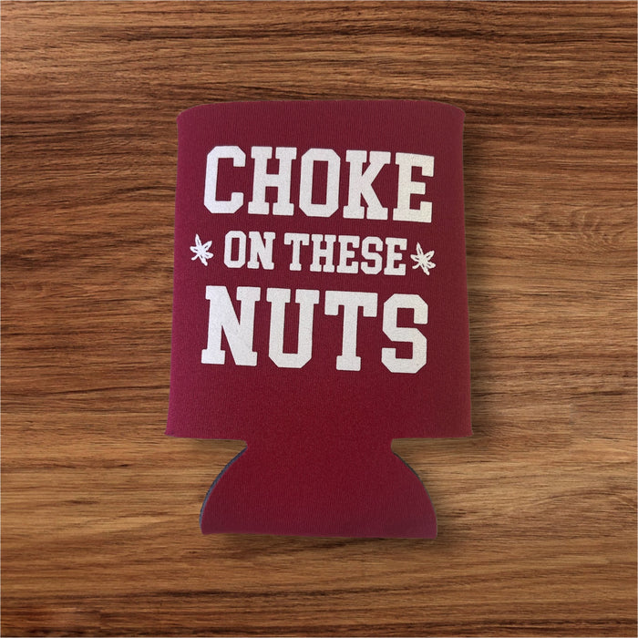 Choke on these nuts beverage Holder