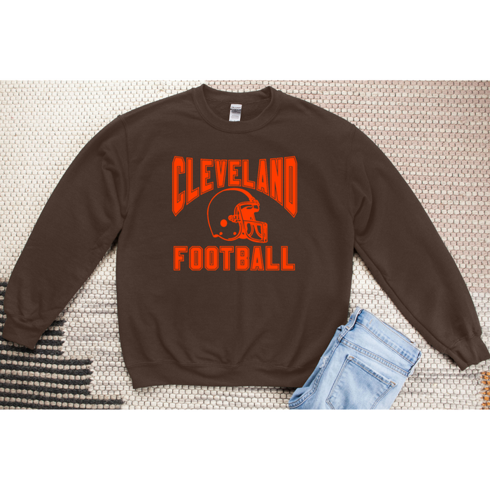 Basic Cleveland Football Crewneck