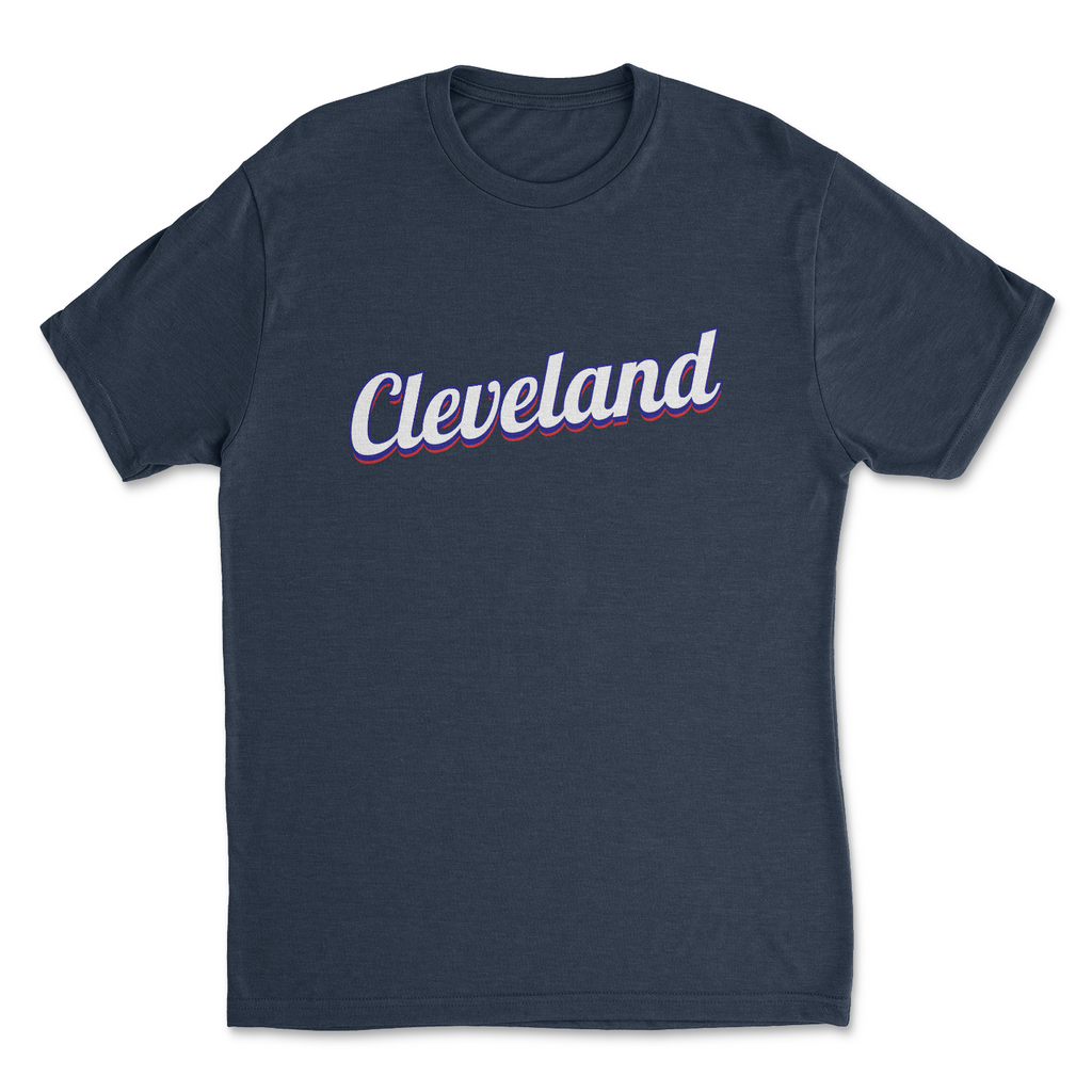 Vintage Cleveland Tee - Red white & blue