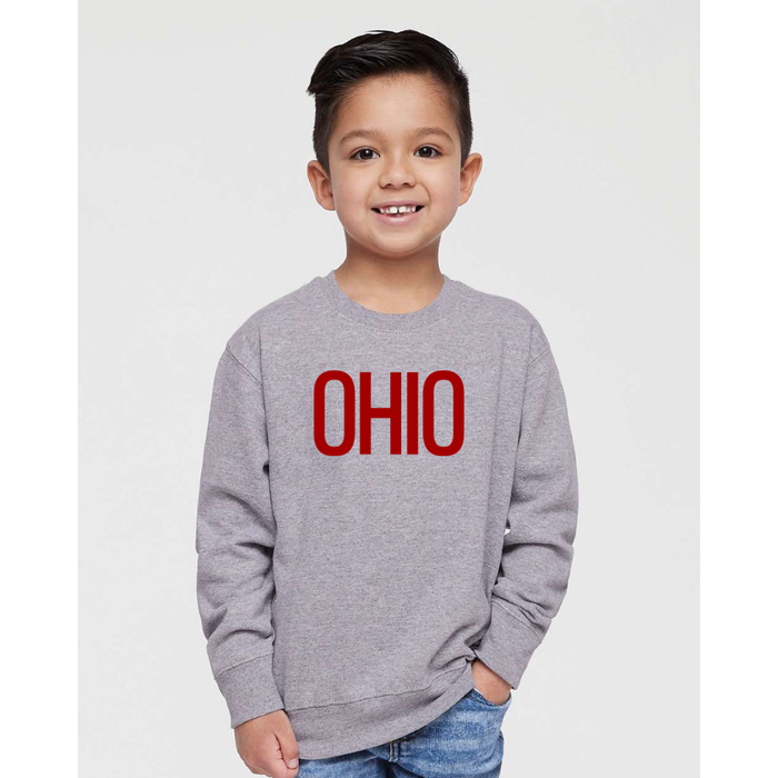Children's Block Ohio Crewneck Sweatshirt