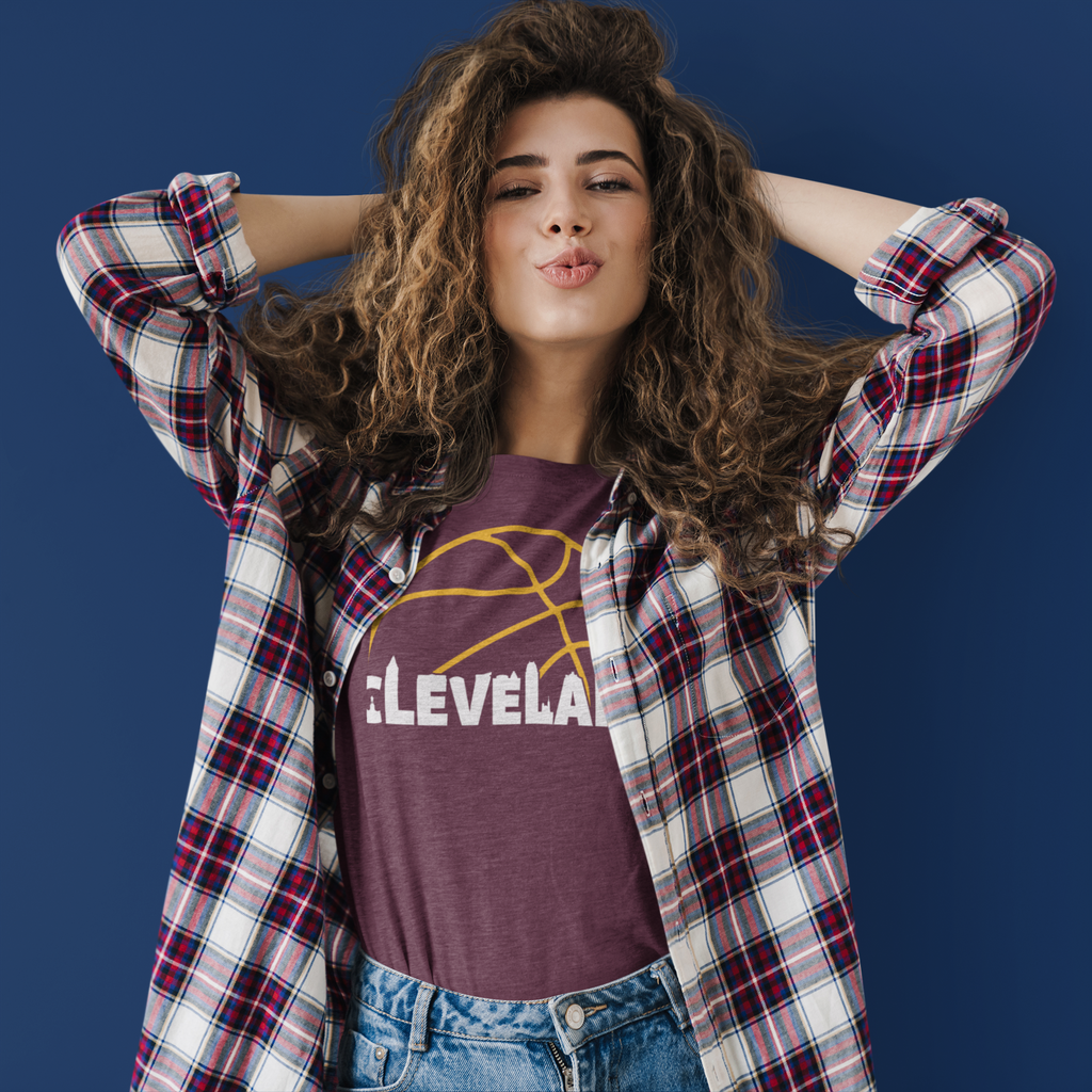 Cleveland Basketball Skyline Tee