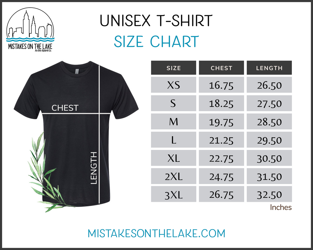 Ohio Horror Characters - Unisex Tee - Mistakes on the Lake