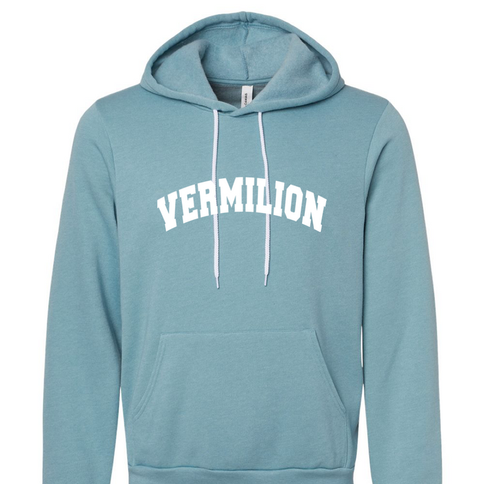 Unisex Vermilion Hoodie - Mistakes on the Lake