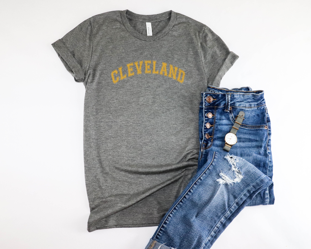 Cleveland Vintage Jersey Tee - Mistakes on the Lake