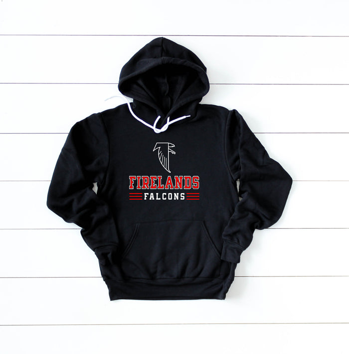 Adult - Firelands Falcons - Unisex Hoodie - Mistakes on the Lake
