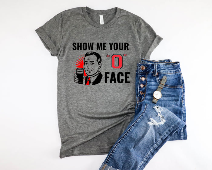 Show me your O Face Tee - Mistakes on the Lake