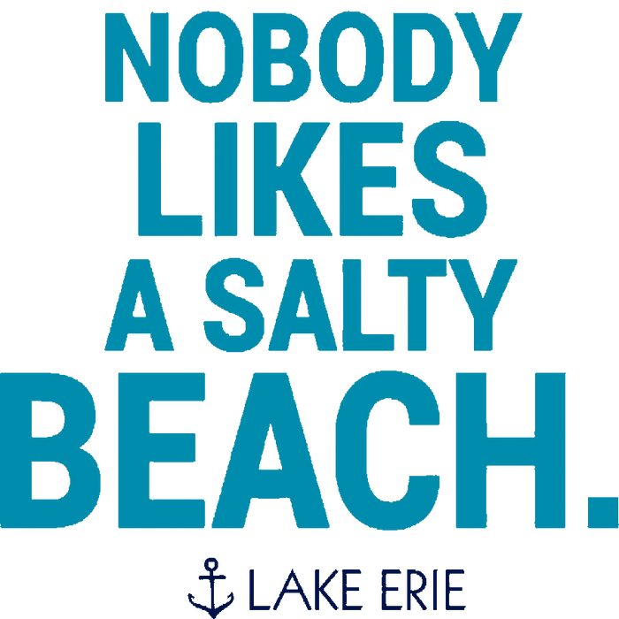 Nobody Likes a Salty Beach Sticker - Mistakes on the Lake